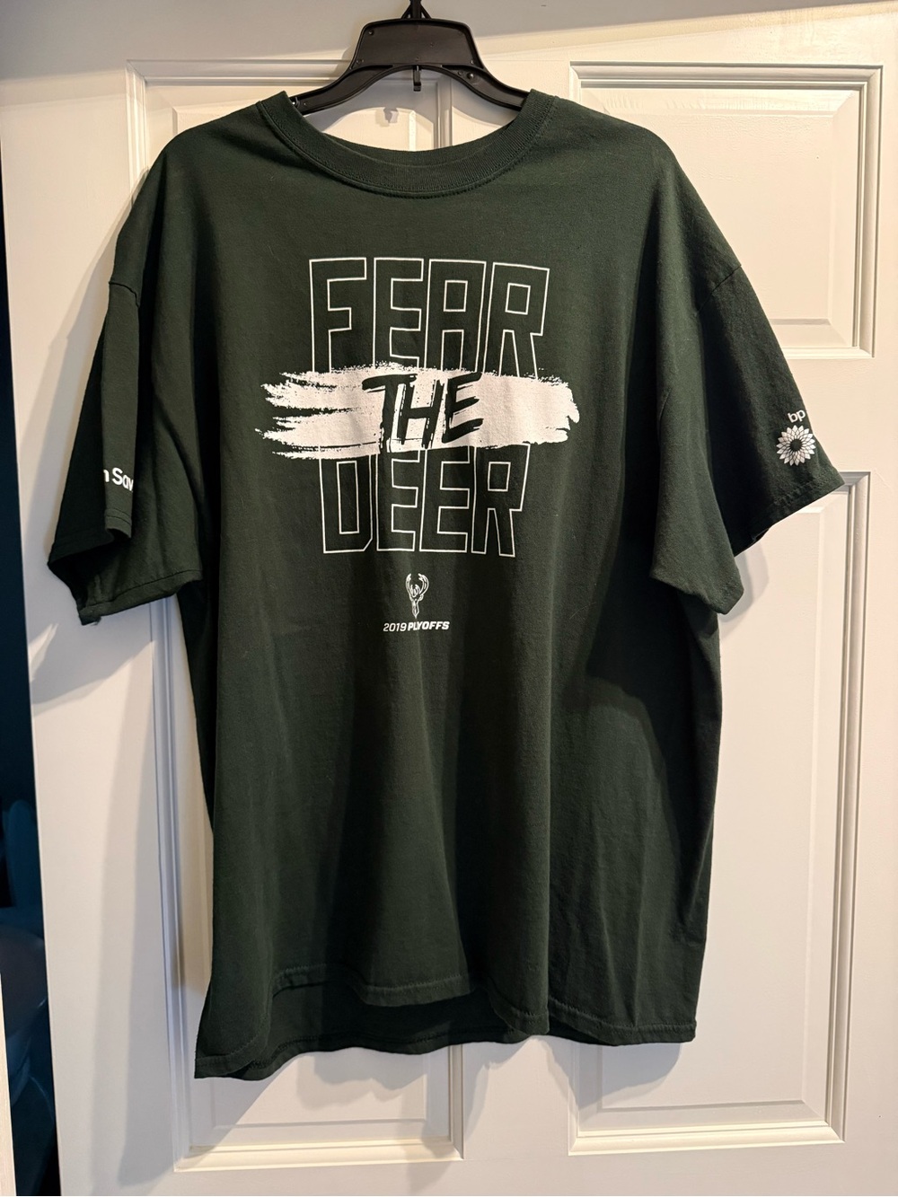 Bucks Basketball "Fear The Deer" Graphic Short Sleeve Tee